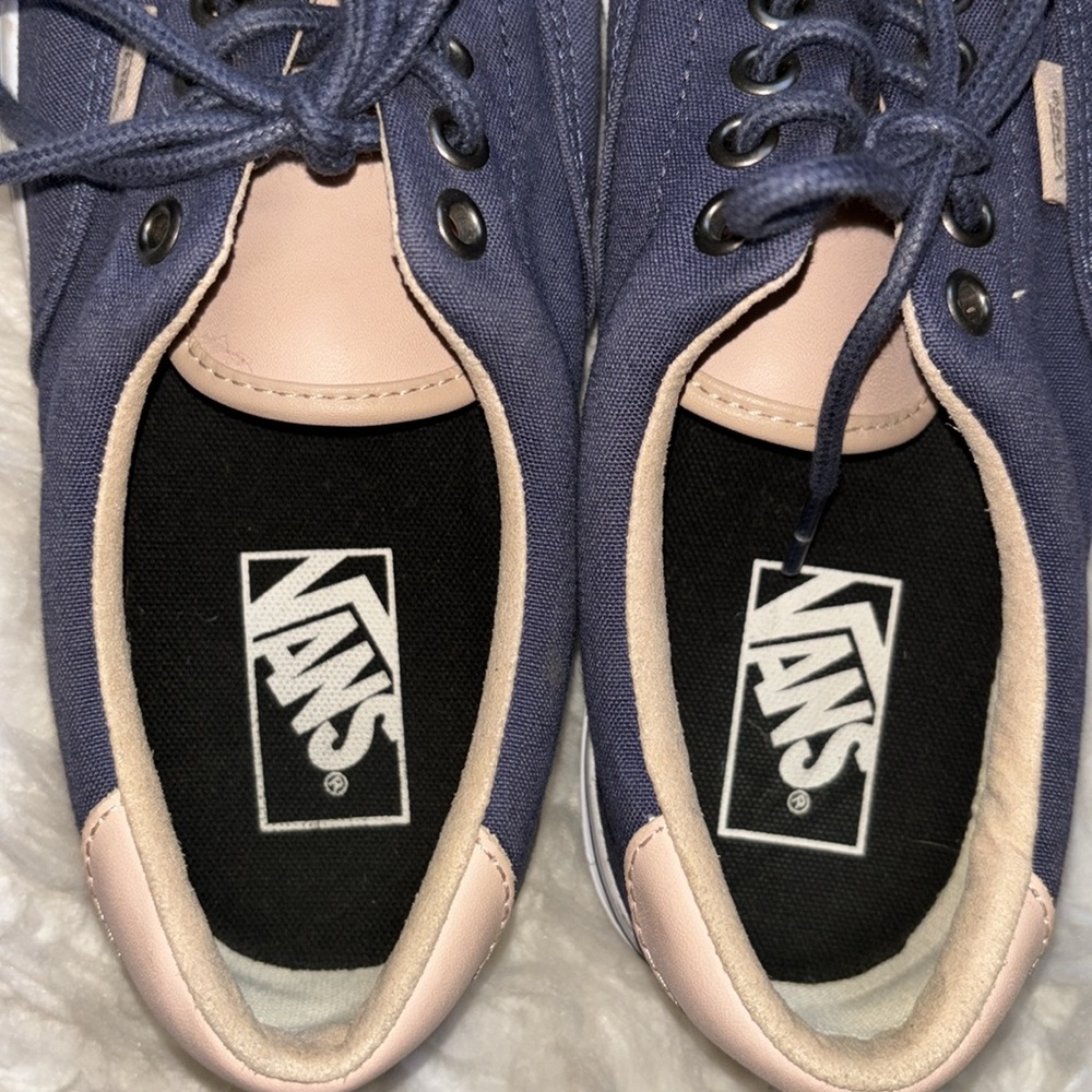 🛹Vans Authentic Era Canvas and Leather Sneakers, Size 8 - Picture 8 of 16